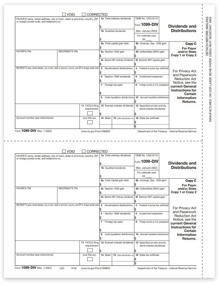 Satisfaction Guaranteed Trend Frontier Carbonless 5 part 2016 IRS Tax 