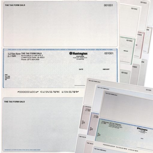 Printed Business Checks With Logos At Low Prices DiscountTaxForms Com   Preprinted Logo Checks MIDDLE Group 510x510 